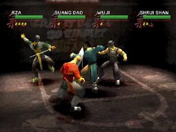 Wu-Tang - Shaolin Style (JP) screen shot game playing